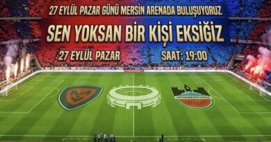 TRİBÜNLER DOLACAK, MERSİN COŞACAK